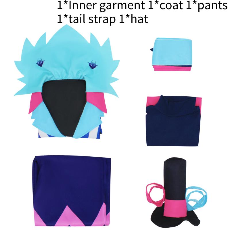 Helluva Hazbin Hotel Boss Cosplay Costume Spandex Material Outfit Performance