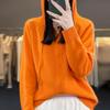 Women's 100% Wool Hooded Zip-Up Cardigan Sweater – 25th Anniversary Edition