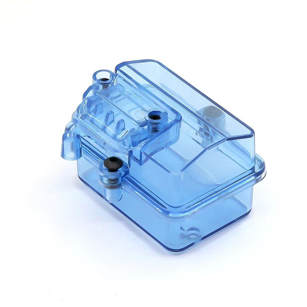 

RC Car Accessories Blue Receiver Protection Box Device Case Waterproof Receiver Box Sealed Boxes 1pcs
