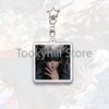 Gojo Satoru Square Keychain Boyfriend Exquisite Backpack Anime Figure Decorate Pendant Cartoon Itadori Yuji Collect Accessories