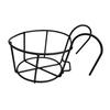 2 Plants Flowerpot Hanging Basket Holder Iron Vase Bracket
