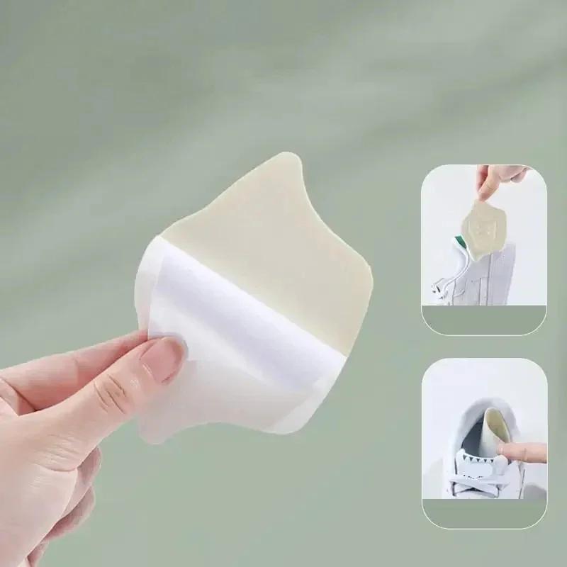 5 Pairs Adjustable Shoe Pads Foot Heel Cushion Sports Shoe Inserts Antiwear Insoles Foot Protector Stickers for Comfort