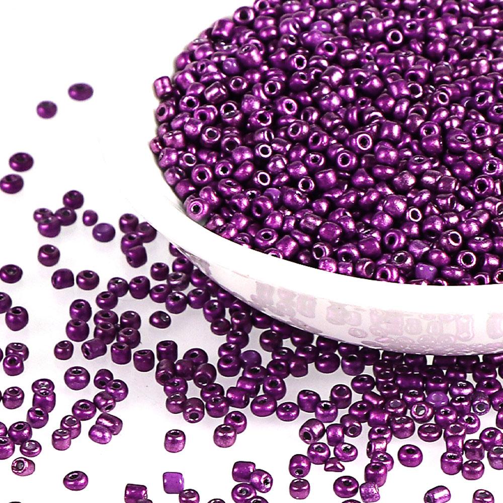 About1000/500/150pcs/Lot 2/3/4mm Glass Seed Beads Round Spacer Bead For DIY Earrings Bracelet Necklace JewelryMaking Accessories