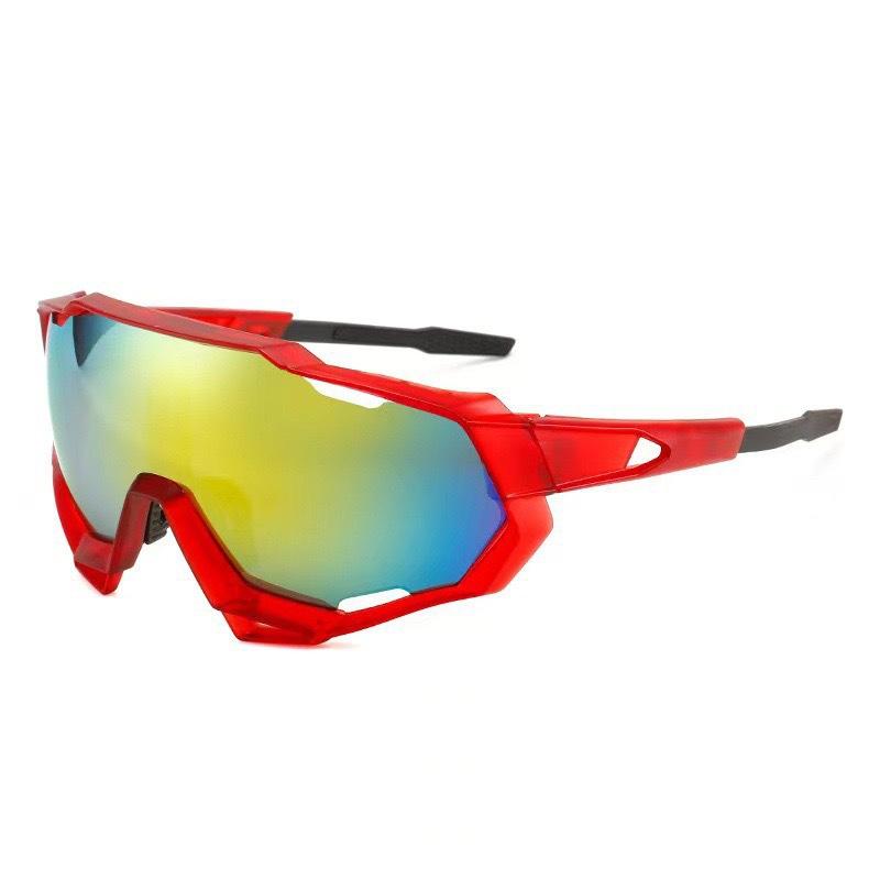 Men'S Riding Colorful Sunglasses Bicycle Riding Mountain Bike Road Bike Windproof Glasses Household