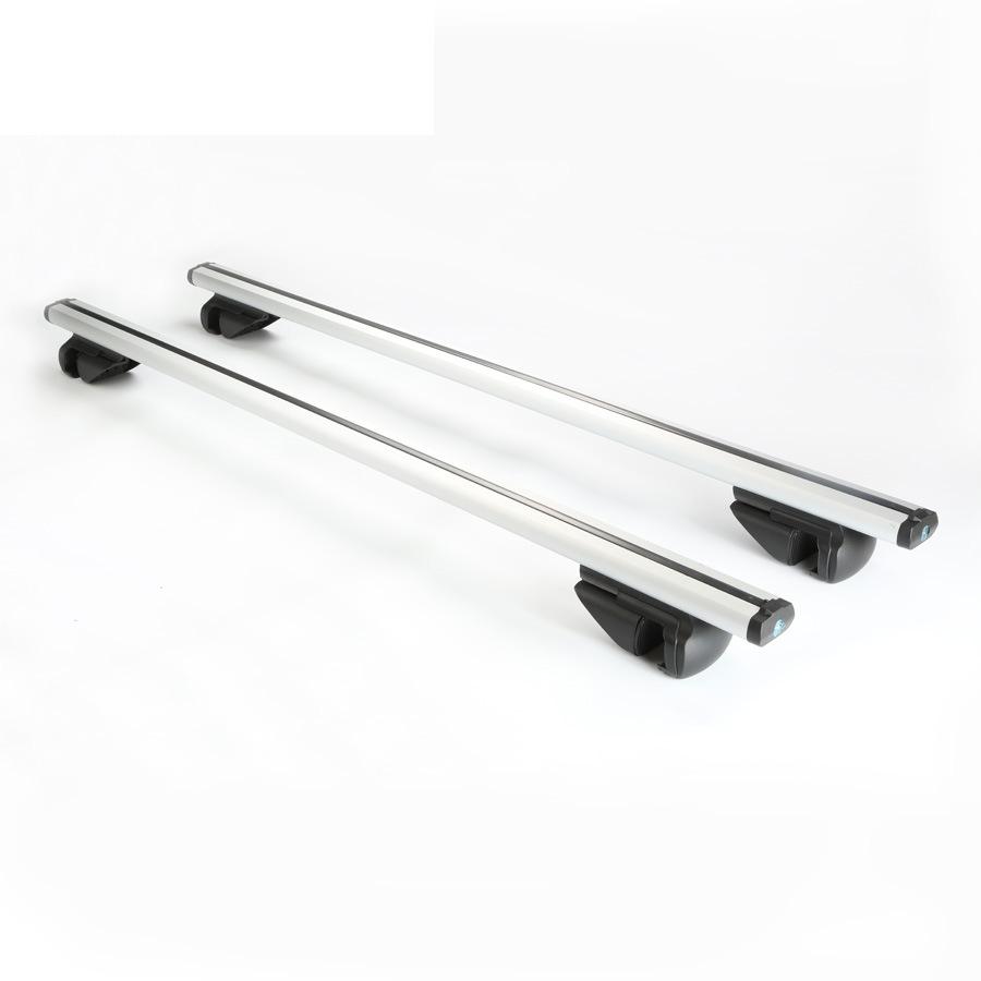 Barre Portapacchi Universali 135CM Barre Trasversali 150 330LBS Per Auto Con Barre Laterali Funzionano Con Portapacchi Kayak Cargo Sci