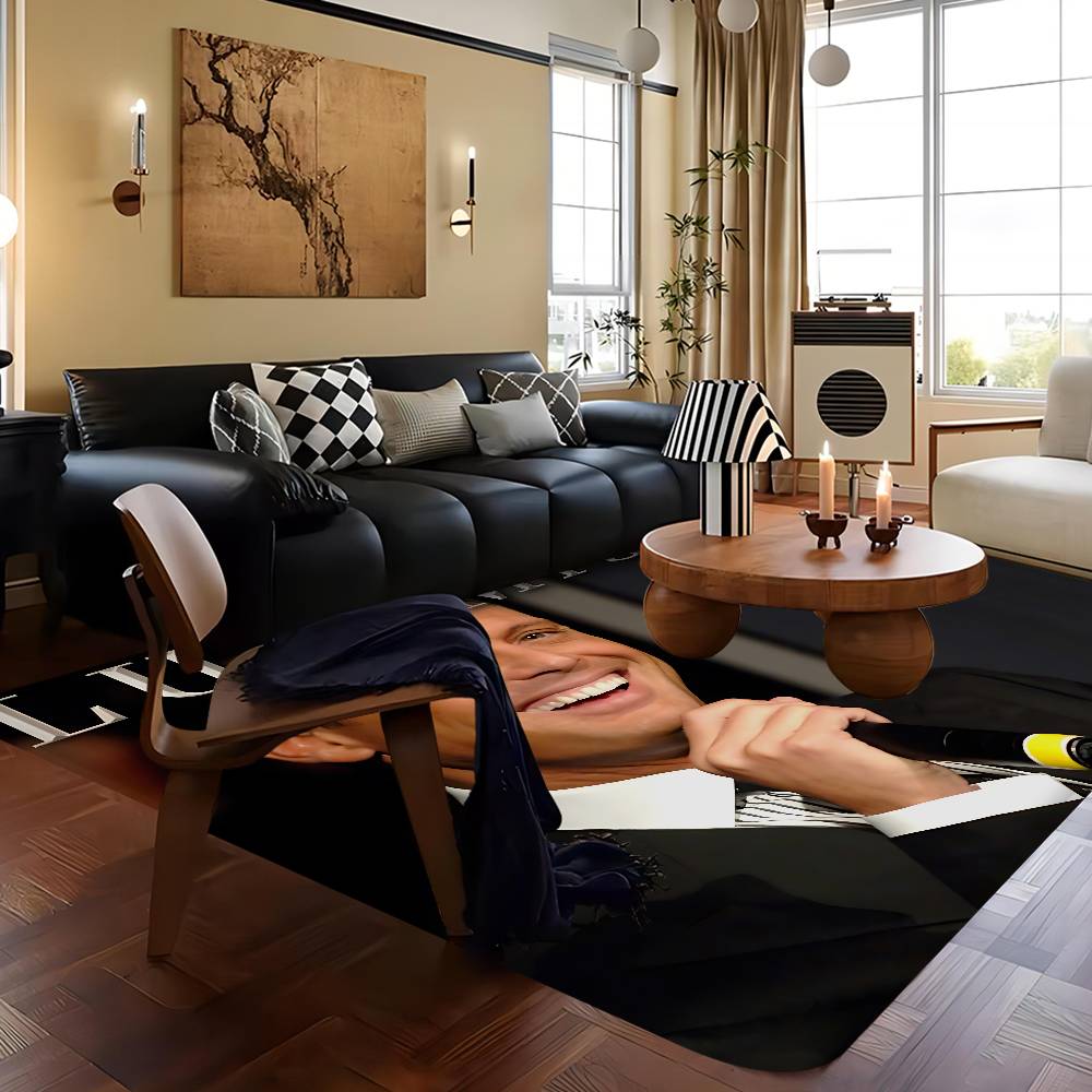 Singer L-Luis M-Miguel Bathroom Mat Kids Room Bedroom Decoration Balcony Anti-Slip Doormat Living Room Welcome Rug