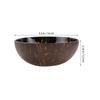 Natural Coconut Storage Bowl Sustainable Handmade Decorative Candy Jar Nuts Holder Desktop Organizer Living Room Bedroom Decor