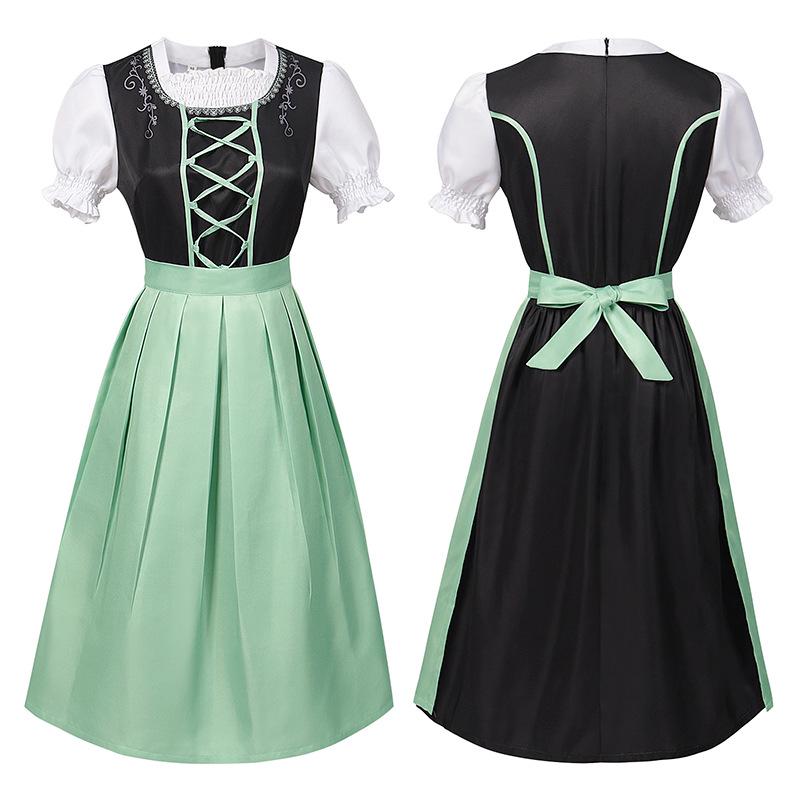 

Adult Oktoberfest German Dirndl Costume for Halloween and Cosplay M
