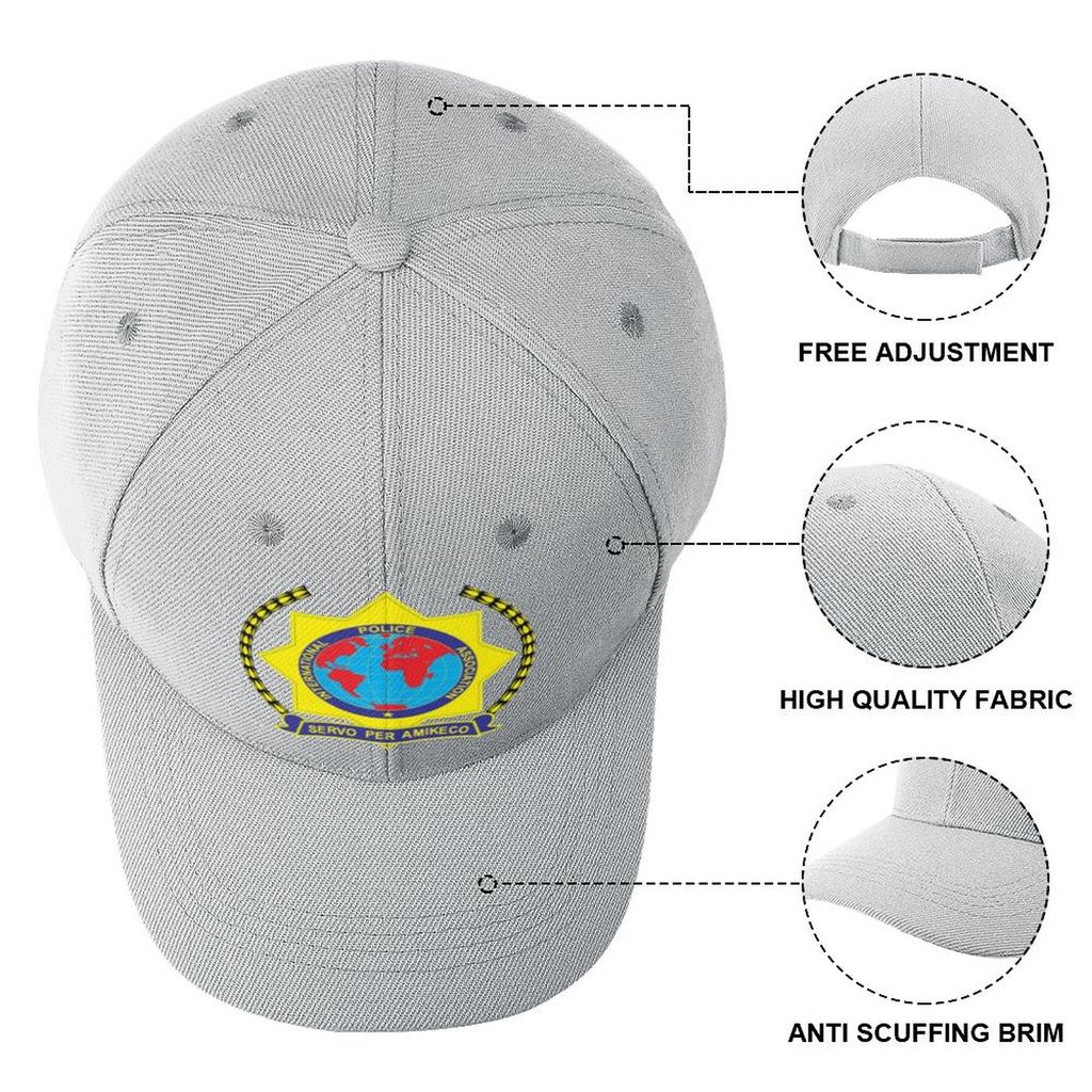 International Police Association Baseball Cap Derby Hat Sunhat Hat Unisex Luxury Trucker Hat Hats For Women Unisex'S