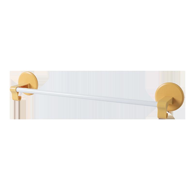 Bohrloser Handtuchhalter im Badezimmer, Einzelstange in der Küche, Lappenhalter, Verdickte Handtuchstange im Badezimmer