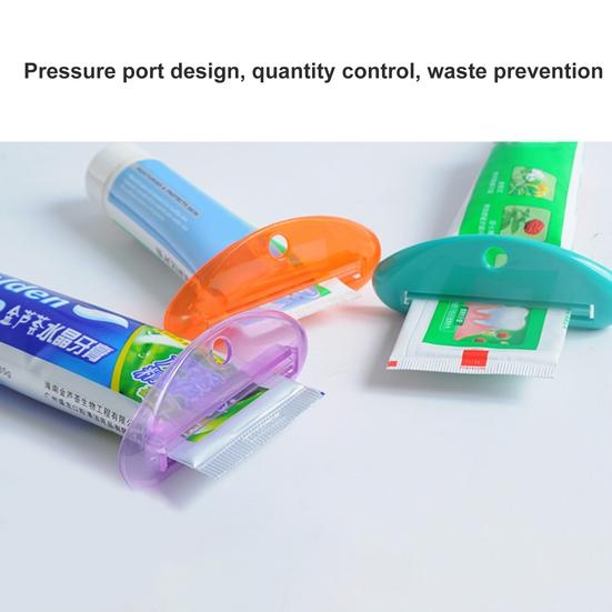 3Pcs Compact Toothpaste Dispensers Ergonomics Squeezing Universal Toothpaste Squeezer Bathroom Gadgets Bathroom Supplies
