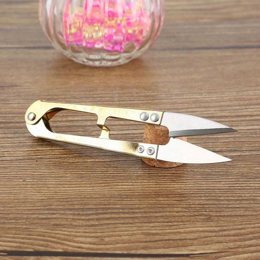 1 Pcs U Shaped Fishing Scissors Mini Fish Scissors Tools Cutter Fishing Application Colors Line of Different Embroidery