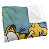 Garfield Silky Face Supersoft Blanket