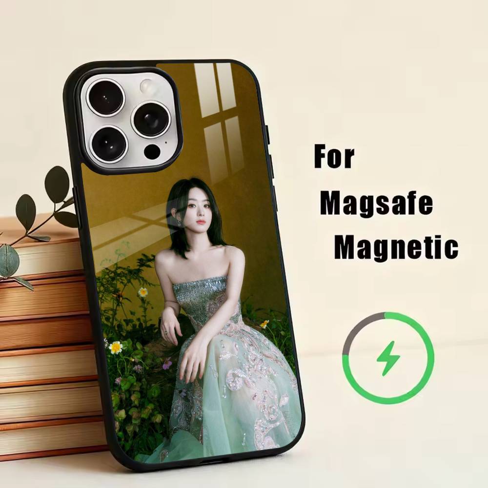 

Z-Чжао Лиин Чехол для телефона для iPhone17,16,15,14,13,12,11 Plus,Pro Магнитный с Magsafe Беспроводная зарядка iPhone17Promax