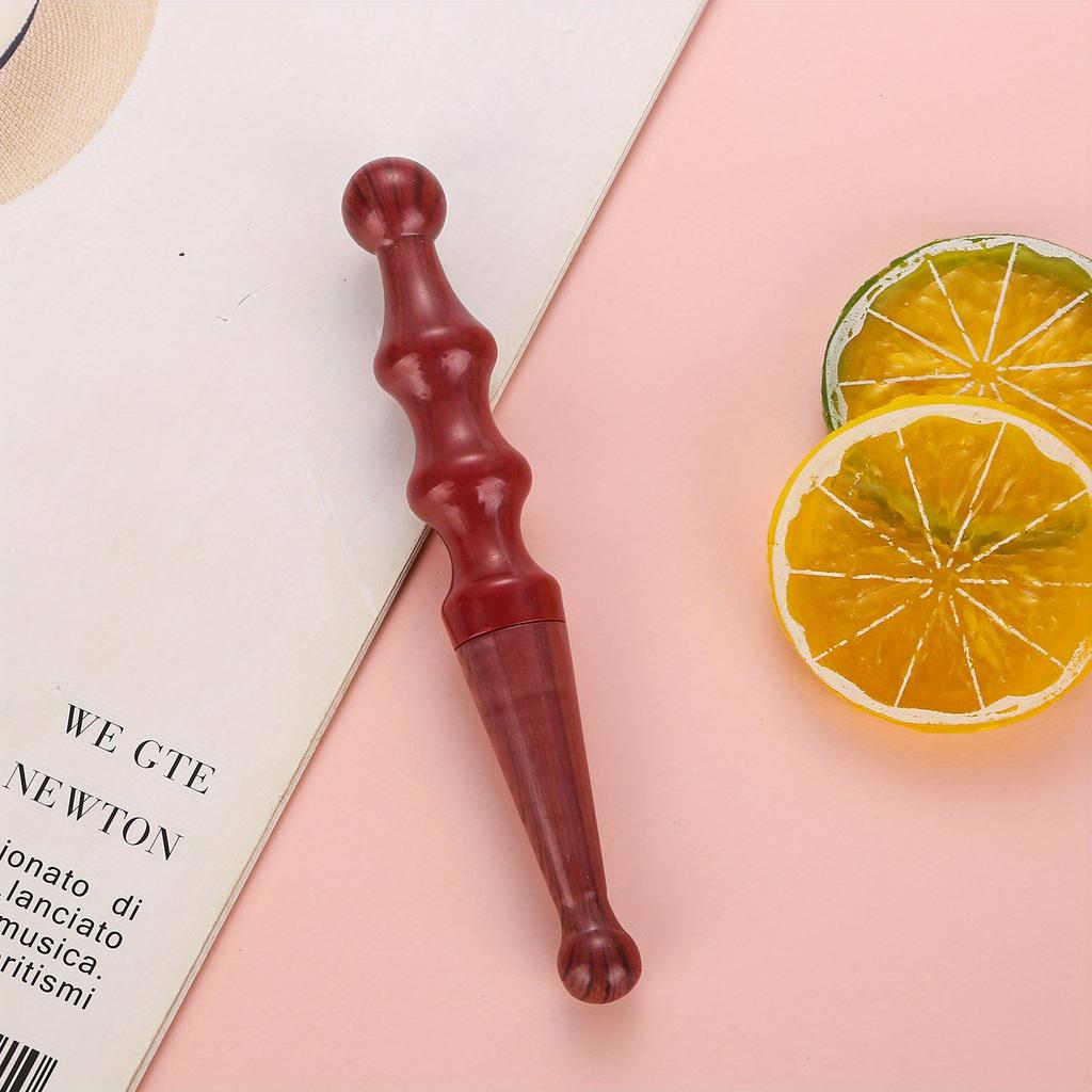 Back To School Season 5pcs Plastic Massage Rod Shaped Ballpoint Pen Sole Foot Massage Rod Shaped Ballpoint Pen Reinforce Rod Shaped Ballpoint Pen