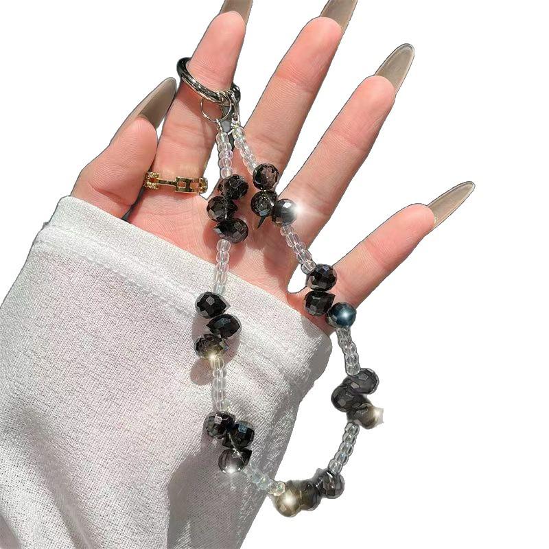 Luxury Crystal Beaded Phone & Handbag Lanyard with Anti-Lost Pendant