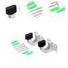 Galvanized Garden Hose Holder Wall Mount Sturdy Hose Reel Hangers Space Saving Storage For Outdoor Yard Use