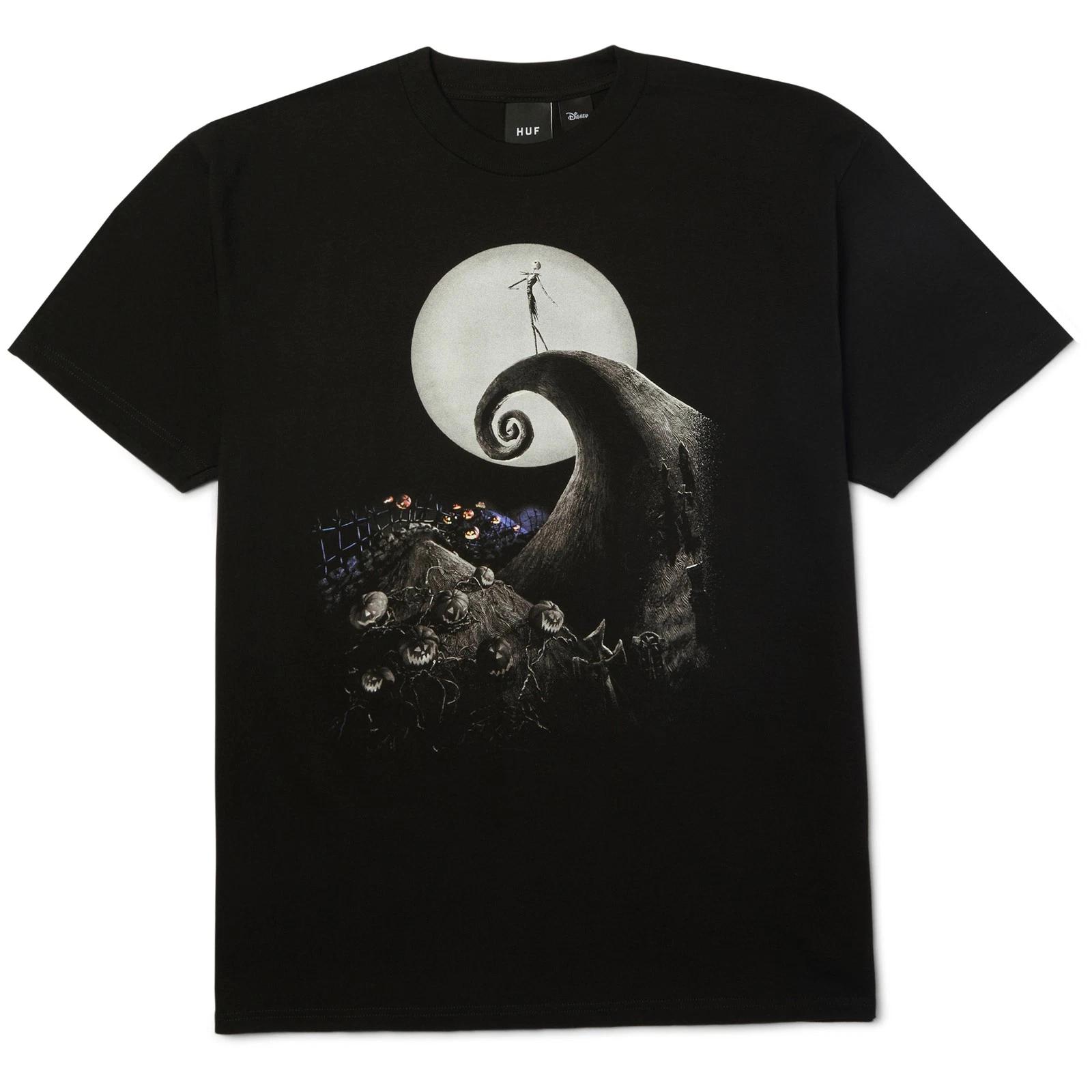 

Huf X Nightmare Before Christmas Shirt Spiral Hill Black XL
