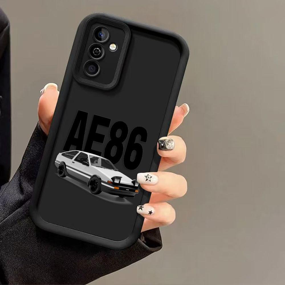 I-Initial D AE86 Tail Light Vehicle Phone Case For Samsung Galaxy S26 S25 S24 S23 S22 S21 FE S20 ULTRA PLUS TPU Case Shell Cover