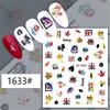Nail Art Sticker Eye-catching Strong Stickiness Paper Colorful Fingernail Sticker DIY Nail Art