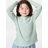 Uniqlo Japan Girls Ribbed Crew Neck T shirT