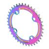 104 BCD Mountain Bicycle Narrow Wide Round Chainring Repair Colorful Single Chain Ring38T Round Chainring  104BCD