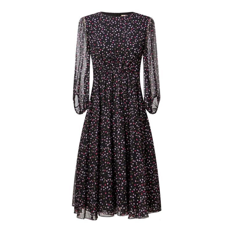 

Платье миди с дизайнерским принтом PORTS XS