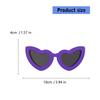 Cute Heart Design Dog Sunglasses PC Lens Wind Sand Dust Proof Protective Eyewears For Pet Walking Running