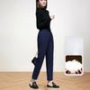 Warm Cotton Pants Female Winter Outer Wear Harun High-waisted Padded Large Yards Thickened Elastic Thin Windproof Can Be Worn Outside