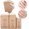 100Pcs Nail Sterilizer Manicure Bag Kraft Bags Dry Heat Disposable Sterilization Disinfection Machine Accessory Nail Art Tools