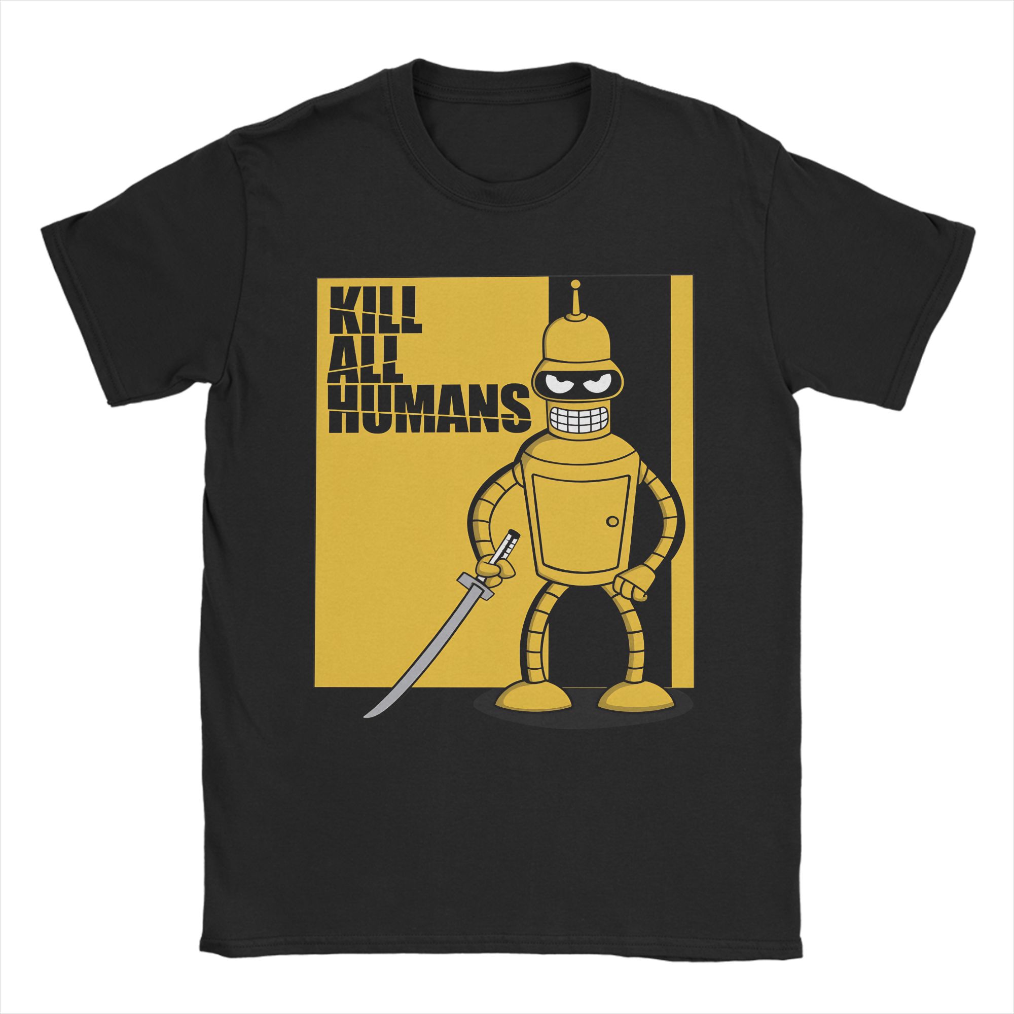 

Benders Kill All HuUnisexs T Shirt Summer Hip Hop T Shirt Couple Pure Cotton Unisexs Clothing Womens Vintage 2026 Summer New T Shirt S