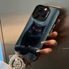 Cute owl pattern  For iPhone 17 16 15 14 13 12 11 Pro Max XS  17 Air Silicone Colored Silver Bumper Cover