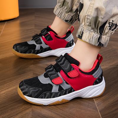 New Children's Badminton Shoes, Summer Breathable Mesh Primary and Secondary School Students Non-slip Wear-resistant Table Tennis Shoes Volleyball