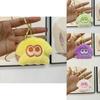 Cute Plush Squid Monster Keychain Adorable Stuffed Animal Bag Charm 8cm