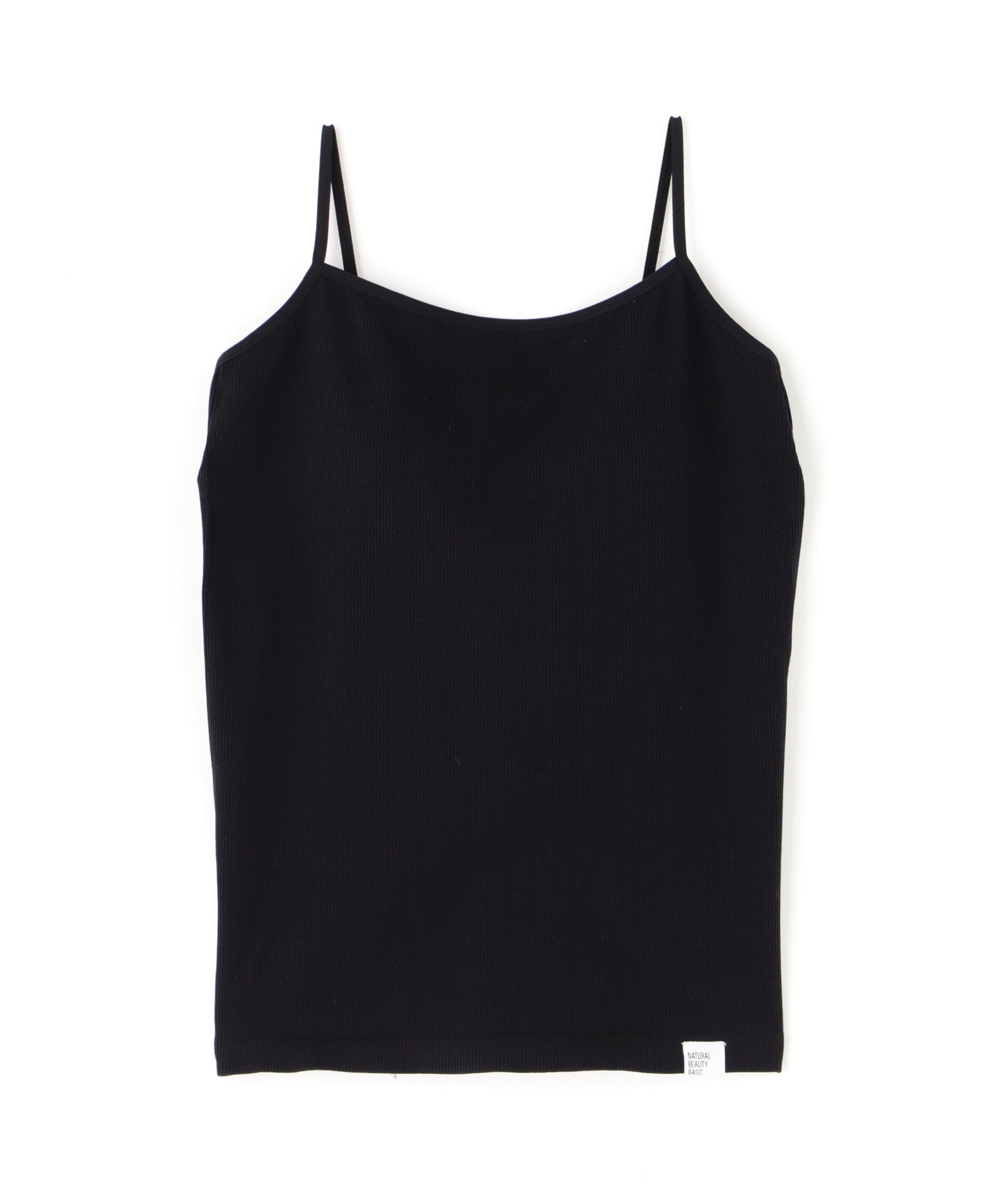 

Beauty Backless Camisole [Natural Basic] Cup-in чёрный