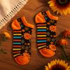 Low Cut Socks Mandala Flowers 7.5-11.5
