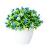 1pc Artificial Plants Bonsai Small Tree Pot Plants Fake Flowers Potted For Home Decoration Garden Decor Garden Mini Bonsai Plant