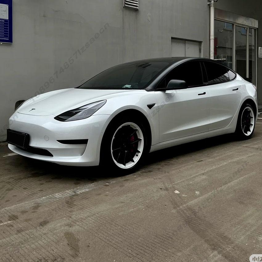 4PCS Hub Cap Car For Tesla Model 3 2017-2023 18 Inch Wheel Cap Replacement Automobile Wheel Hubcap Full Rim Cover Accessories