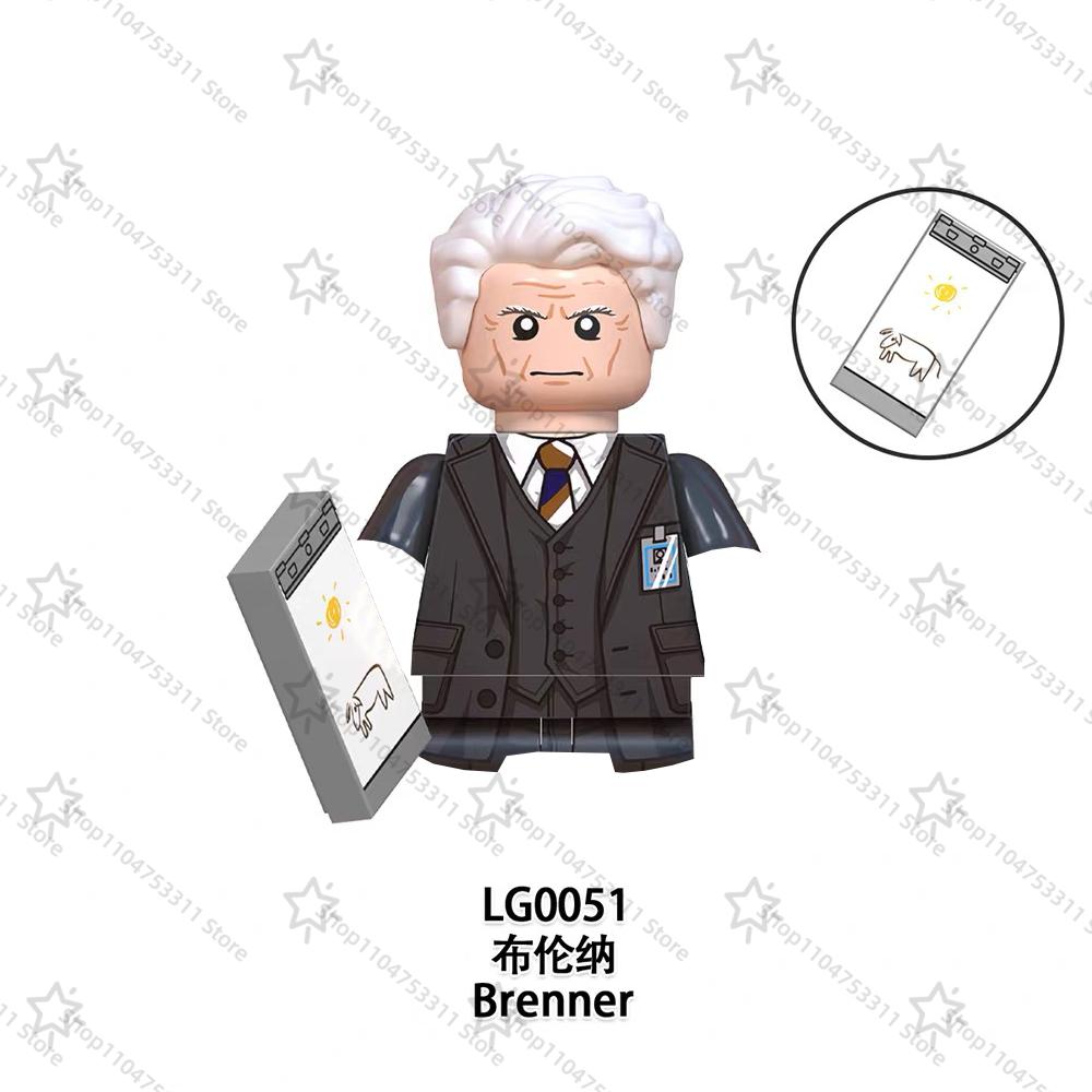 HOT Movie classic protagonist celebrity characters building block doll assembly DIY toys brick toys holiday Christmas gifts