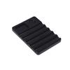 Black Paint Brush Holder With, Artist Brush Rest Tray for Desk and Home