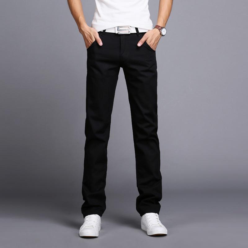 Summer Casual Pants Men Cotton Slim Fit Chinos Fashion Male Clothing Plus Size Trousers Cargo Pants Streetwear