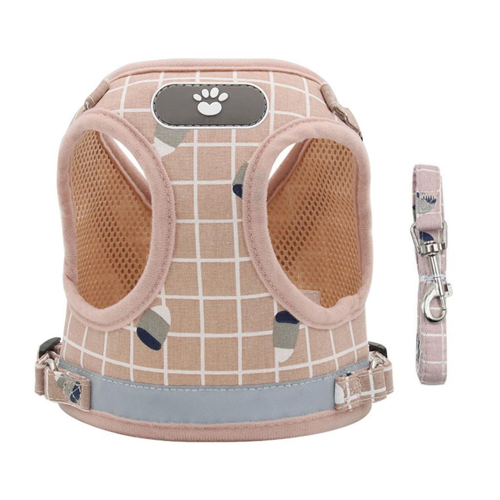 Dog Harness Pet Leash Anti-Escape Dog Vest Harness Pet Clothes Outdoor Activity Training Harness Vest for Medium Dog