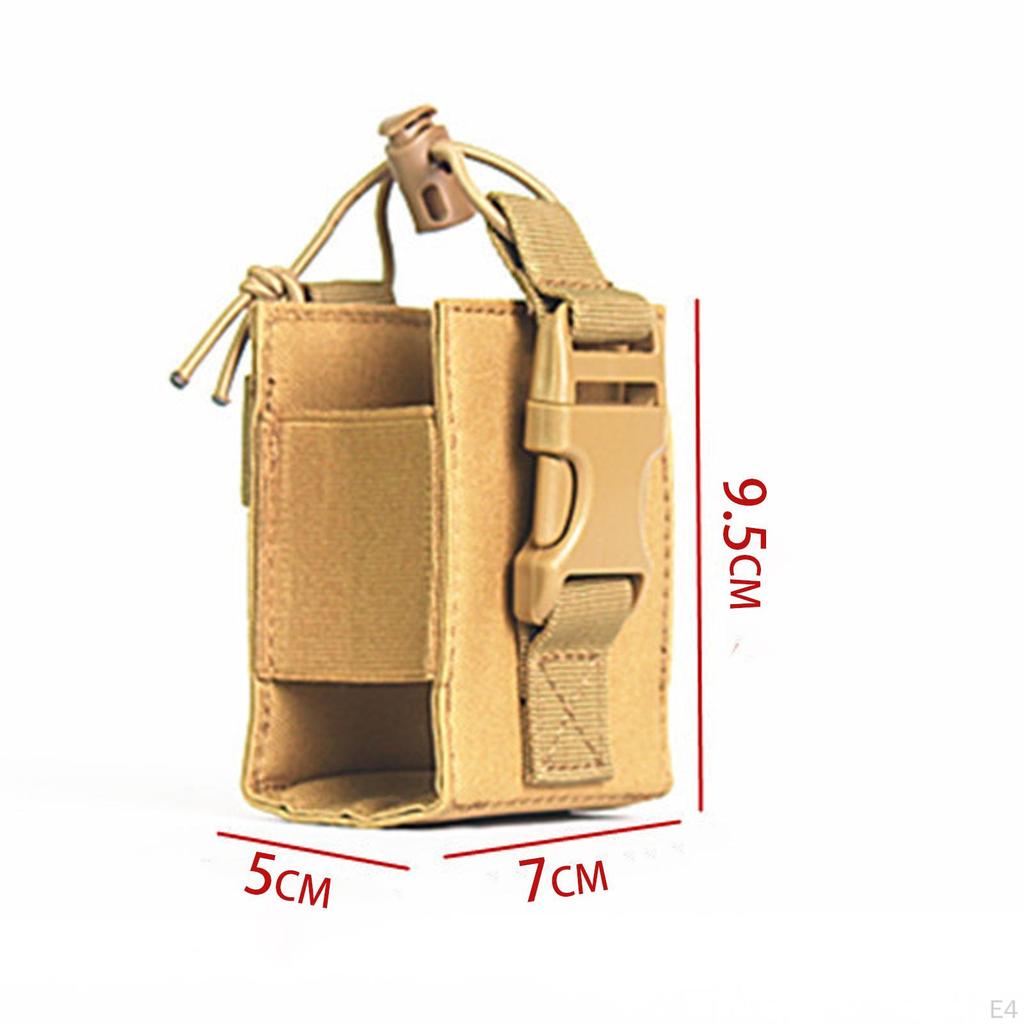 1PC Radio Pouch Holder Lightweight Portable Waist Bag Universal for Camping
