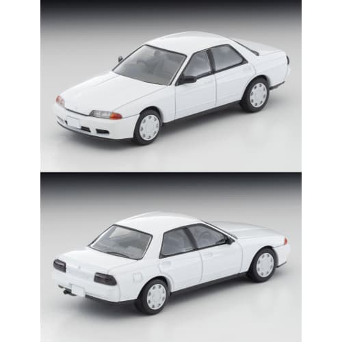 TOMYTEC Tomica Limited Vintage Neo 1/64 Scale LV-N194d Nissan Skyline 4-Door Sports Sedan GXi Type X White 1992 Model (Finished Product)