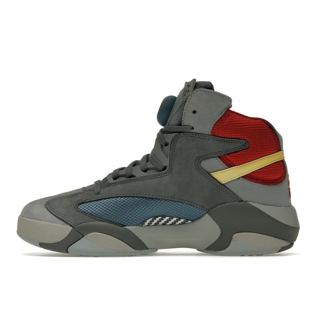 DC Comics X Reebok Shaq Attaq Man of Steel Unisex Sneakers Grey Alloy Brave-Blue HQ4587