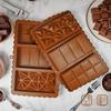 3-in-1 Silicone Chocolate Bar Mold Dubai  Candy Bar Break Apart Molds for Baking DIY Gifts Professional Dessert Making
