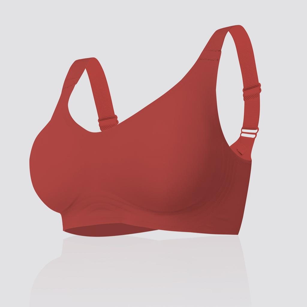 European and American Women's Underwear Seamless No-rims Removable Bra Pads