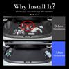 For BYD Sealion 7 2024-2026 Car Trunk Storage Shelf Partition Board Organizer Tray Container Interior Modification Accessories