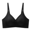 Langsha Underwear Women's Summer Thin Ice Silk Breathable and Seamless Small Breasts Gather Bras Without Steel Rings