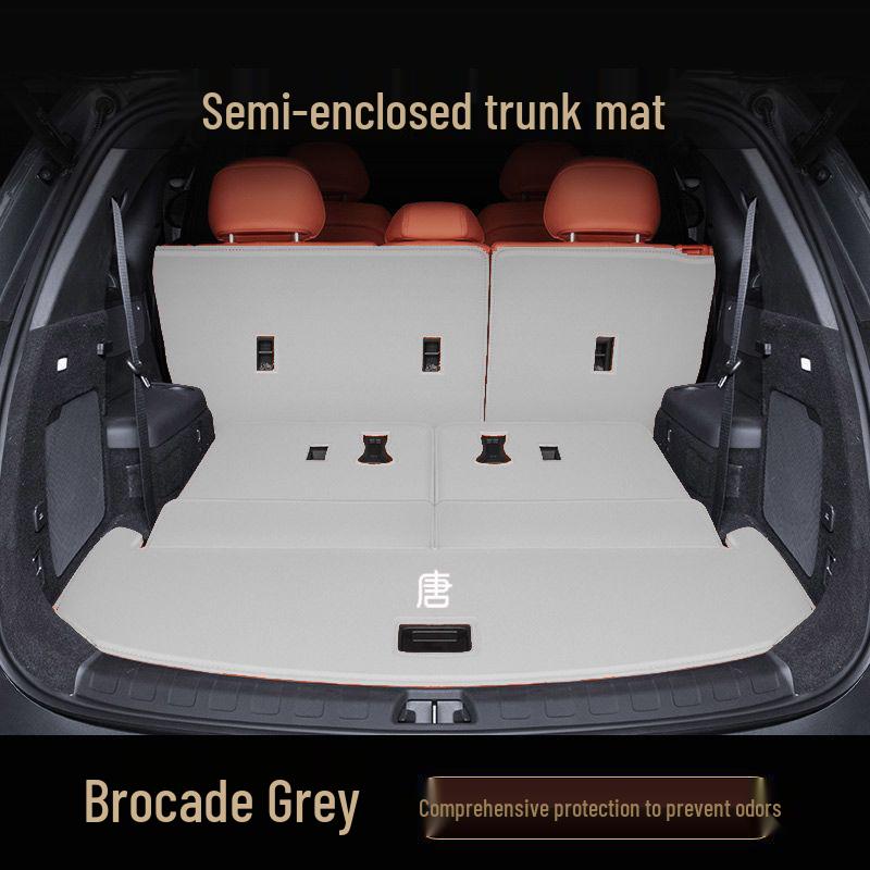 Eco-Friendly Trunk Mat for 2025 BYD Tang L EV/DM-i/DM-p Models